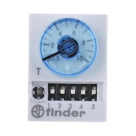 Timer DPDT 250VAC/10A 0.05s-100h 12VAC/DC | Electronic-mag.ro | Componente Electronice