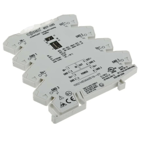 Adaptor Separator de Semnale/Amplificator pentru Șină DIN | Electronic-mag.ro | Componente Electronice