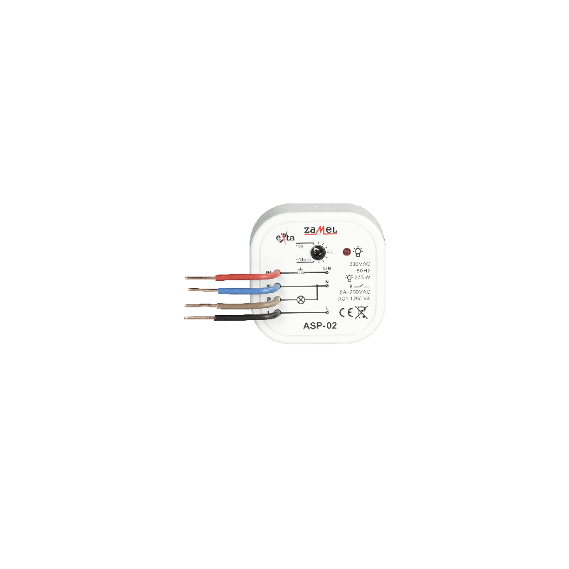 Automat de scară 230VAC ASP-02 IP20 | Electronic-mag.ro | Componente Electronice