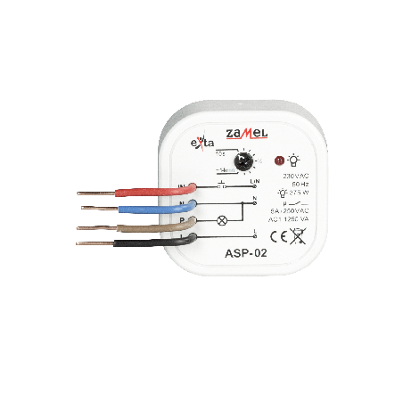 Automat de scară 230VAC ASP-02 IP20 | Electronic-mag.ro | Componente Electronice