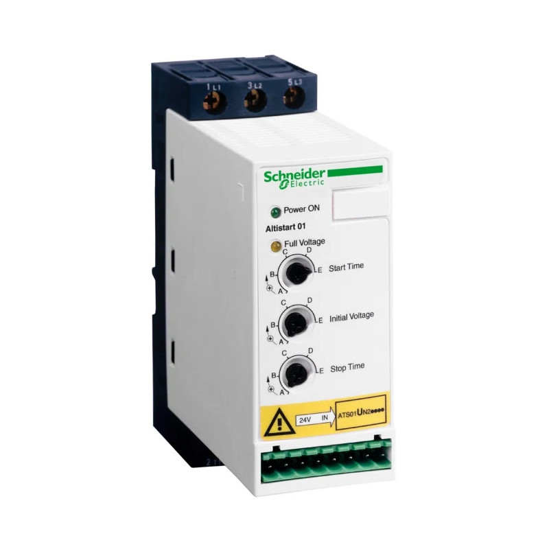 Softstart pentru Șină DIN 5,5kW 12A ATS01N212QN | Electronic-mag.ro | Componente Electronice