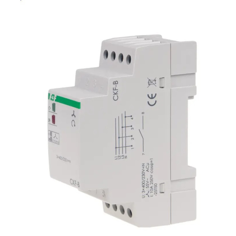 Releu Monitorizare Tensiune DIN SPDT CKF-BR | Electronic-mag.ro | Componente Electronice