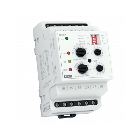 Releu Monitorizare Factor de Putere 230VAC COS-2 | Electronic-mag.ro | Componente Electronice