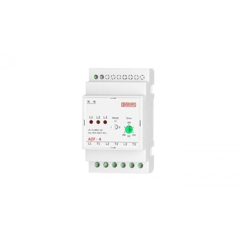 Releu Monitorizare Tensiune pentru Șină DIN AZF-4 IP20 | Electronic-mag.ro | Componente Electronice
