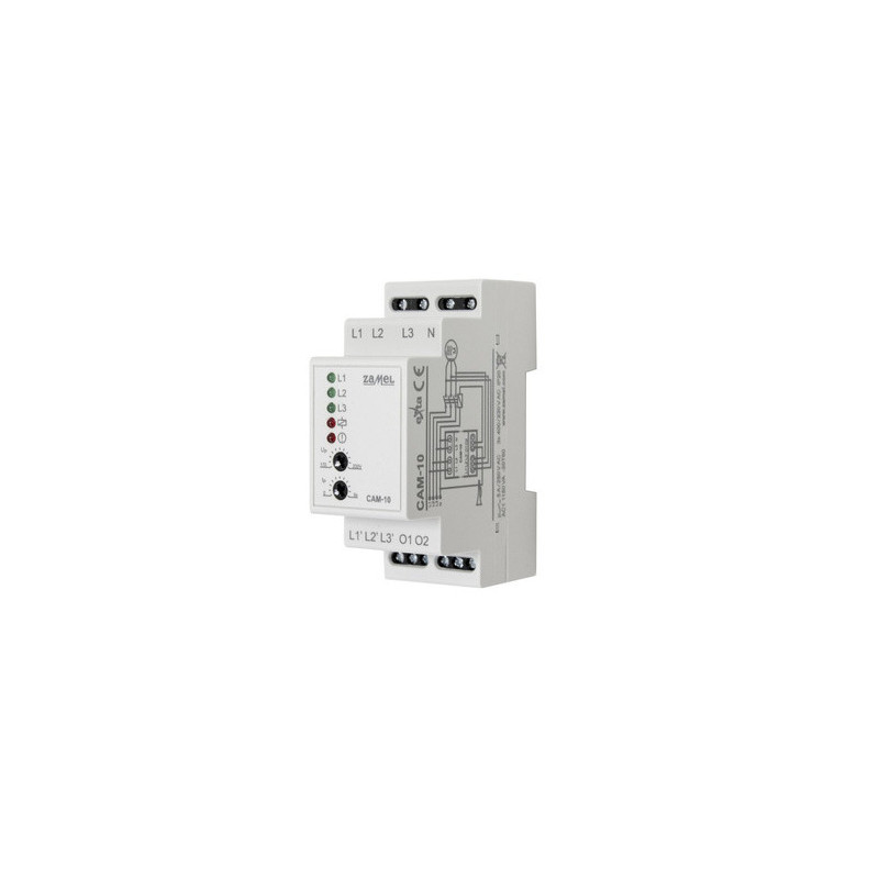 Releu Monitorizare Tensiune DIN CAM-10 | Electronic-mag.ro | Componente Electronice