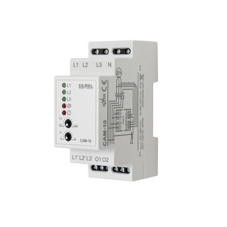 Releu Monitorizare Tensiune DIN CAM-10 | Electronic-mag.ro | Componente Electronice