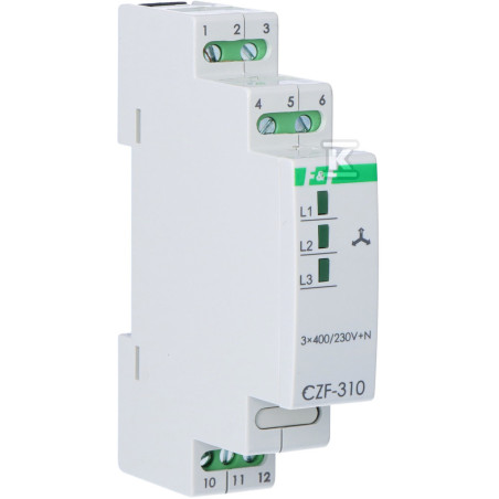 Releu Monitorizare Tensiune DIN SPDT CZF-310 | Electronic-mag.ro | Componente Electronice