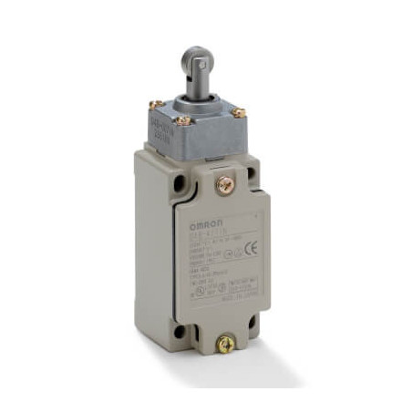 Limitator cursă rolă metalică 12,7mm NO NC 10A 400VAC D4B-4171N | Electronic-mag.ro | Componente Electronice