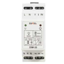 Variator de Lumină DIN 230V 500W | Electronic-mag.ro | Componente Electronice