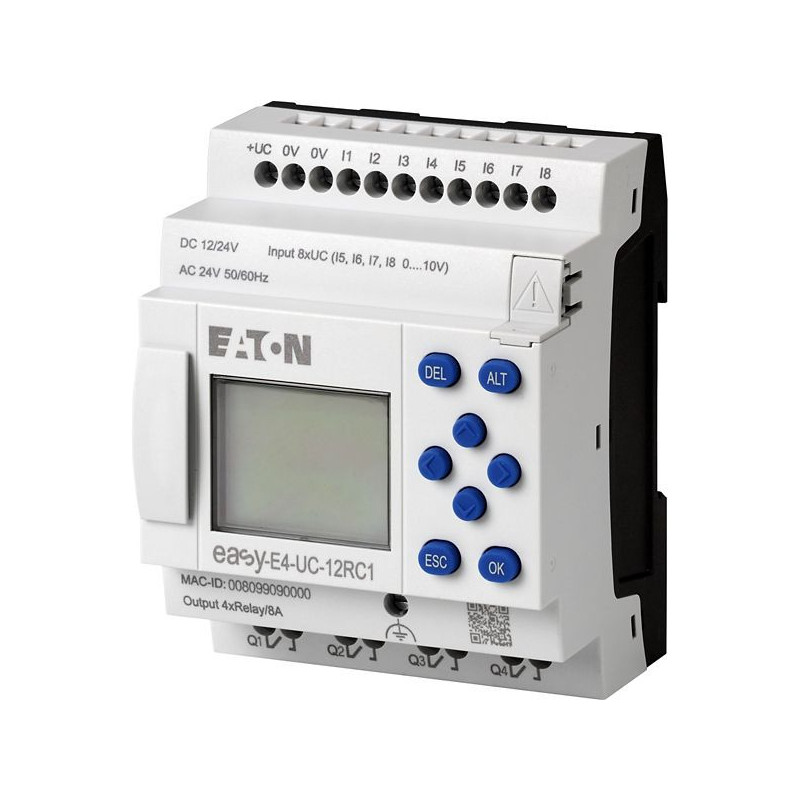 Releu Programabil 8A EASY-E4-UC-12RC1 | Electronic-mag.ro | Componente Electronice Releu Programabil 8A EASY-E4-UC-12RC1 | Electronic-mag.ro | Componente Electronice