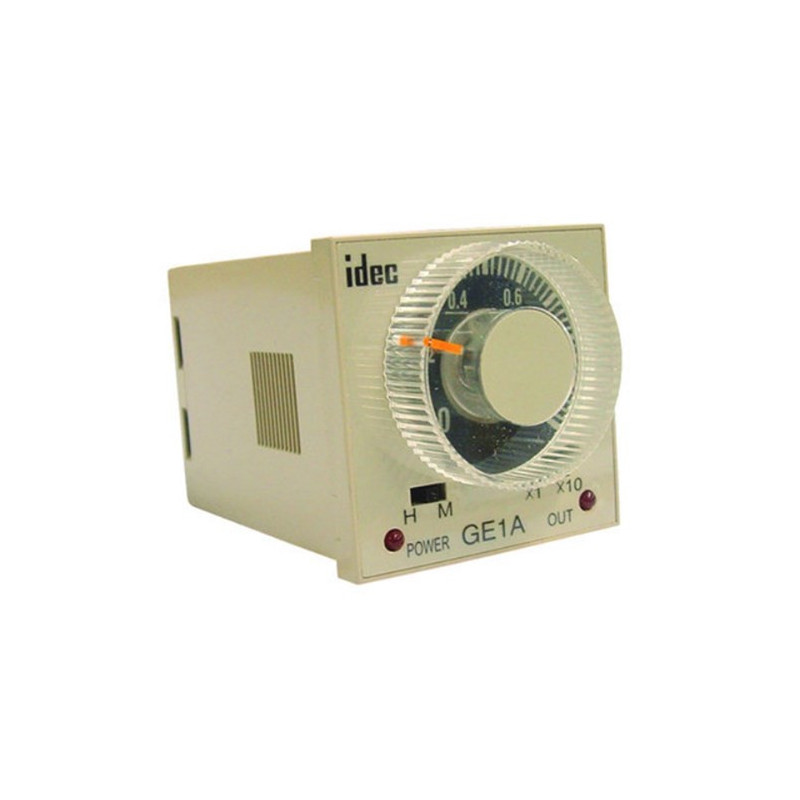 Temporizator 0,1s-10h DPDT 240VAC/24VDC 5A cu Soclu 24VAC | Electronic-mag.ro | Componente Electronice