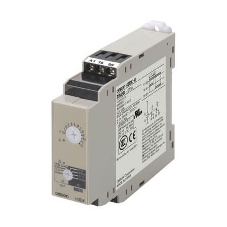 Temporizator DPDT 1s-120s 250VAC 5A 24-240V | Electronic-mag.ro | Componente Electronice