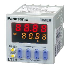 Timer Interval Reglabil 0.001s-999.9h SPDT 100-240VAC Panou Soclu LT4H | Electronic-mag.ro | Componente Electronice