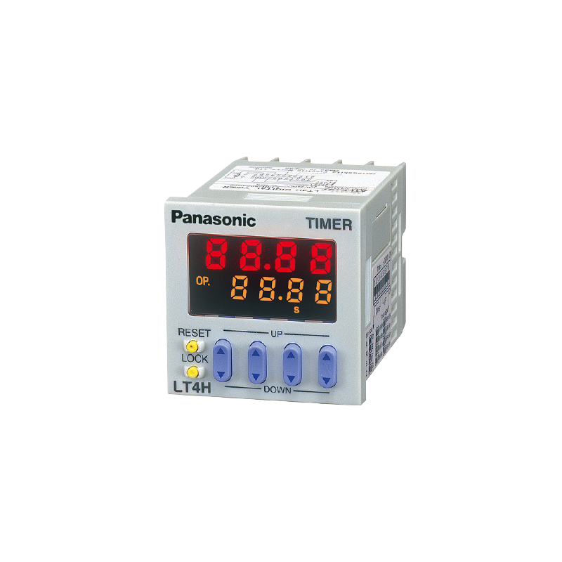 Timer Interval Reglabil 0.001s-999.9h SPDT 100-240VAC Panou Soclu LT4H | Electronic-mag.ro | Componente Electronice