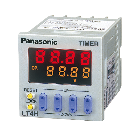 Timer Interval Reglabil 0.001s-999.9h SPDT 100-240VAC Panou Soclu LT4H | Electronic-mag.ro | Componente Electronice