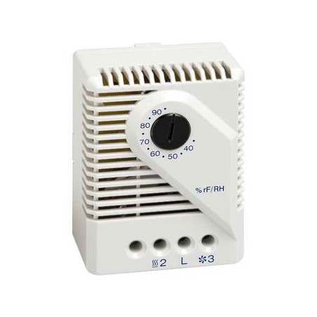 Senzor Higrostat pentru Șină DIN 35-90%RH 0-60°C | Electronic-mag.ro | Componente Electronice
