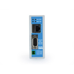 Convertor Ethernet la Serial pe șină DIN 8-32VDC | Electronic-mag.ro | Componente Electronice
