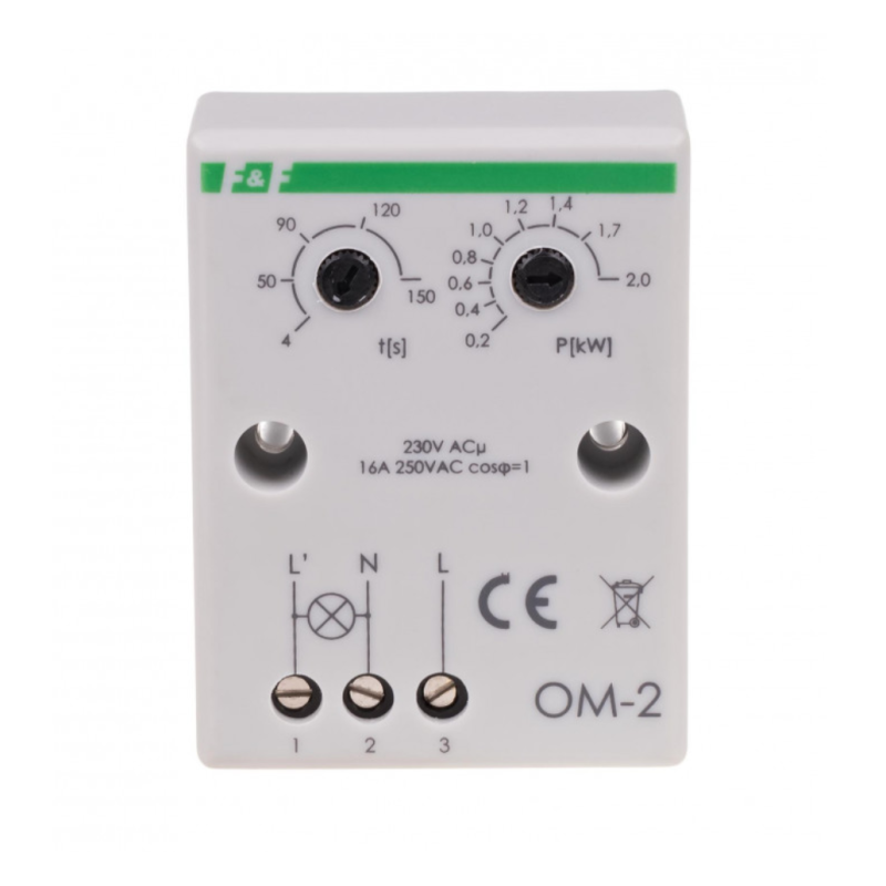 Limitator de Putere Reactivă și Activă IP20 OM-2 | Electronic-mag.ro | Componente Electronice