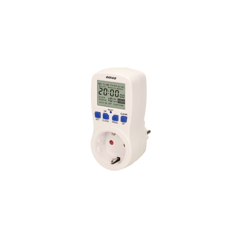 Întrerupător cu Temporizator 1min-7zile 230V Schuko | Electronic-mag.ro | Componente Electronice