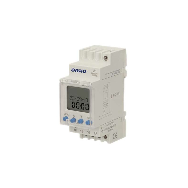 Întrerupătoare cu Temporizator 1min-7zile 230V | Electronic-mag.ro | Componente Electronice