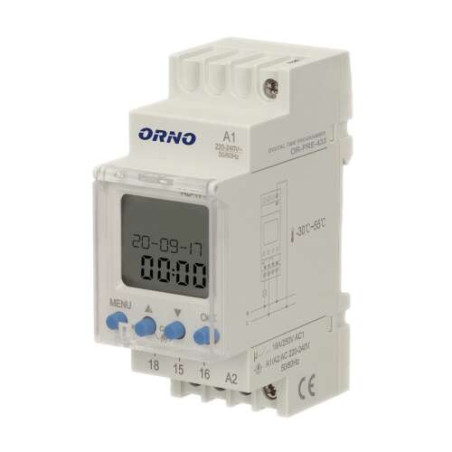 Întrerupătoare cu Temporizator 1min-7zile 230V | Electronic-mag.ro | Componente Electronice