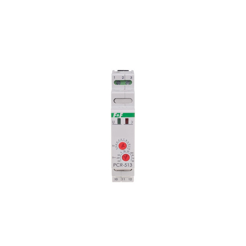 Timer SPDT 10A 230VAC pentru șină DIN 0,1s-24zile | Electronic-mag.ro | Componente Electronice