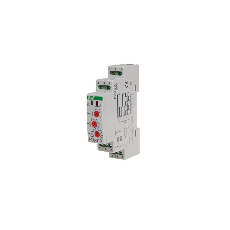 Timer Programabil SPDT 16A 230VAC pentru Șină DIN | Electronic-mag.ro | Componente Electronice