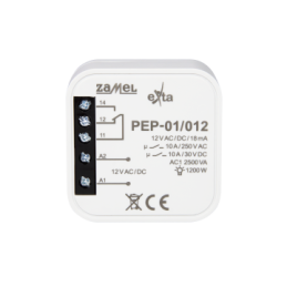 Releu Metalic 12V IP20 PEP-01/012 | Electronic-mag.ro | Componente Electronice