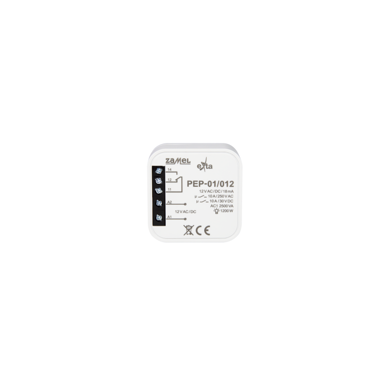 Releu Metalic 12V IP20 PEP-01/012 | Electronic-mag.ro | Componente Electronice Releu Metalic 12V IP20 PEP-01/012 | Electronic-mag.ro | Componente Electronice