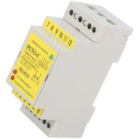 Releu Monitorizare Tensiune DIN SPDT PUN-3C | Electronic-mag.ro | Componente Electronice
