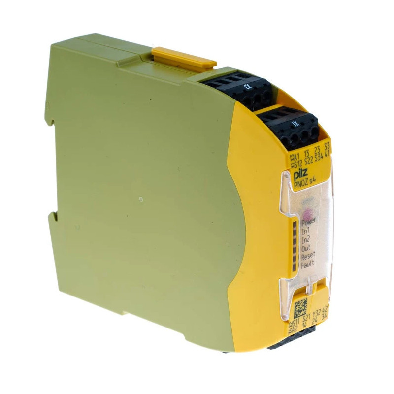 Releu de Siguranță PNOZ s4 24VDC 3IN 5OUT IP40 | Electronic-mag.ro | Componente Electronice