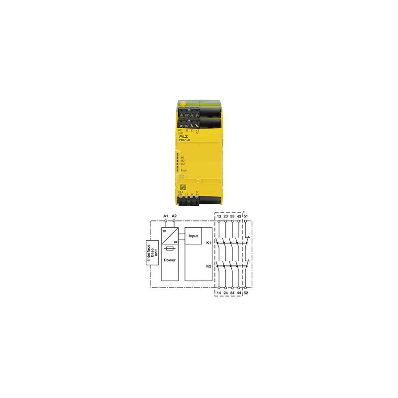Modul de Extensie PNOZ s10 24VDC 1 Intrare 5 Ieșiri | Electronic-mag.ro | Componente Electronice Modul de Extensie PNOZ s10 24VDC 1 Intrare 5 Ieșiri | Electronic-mag.ro | Componente Electronice