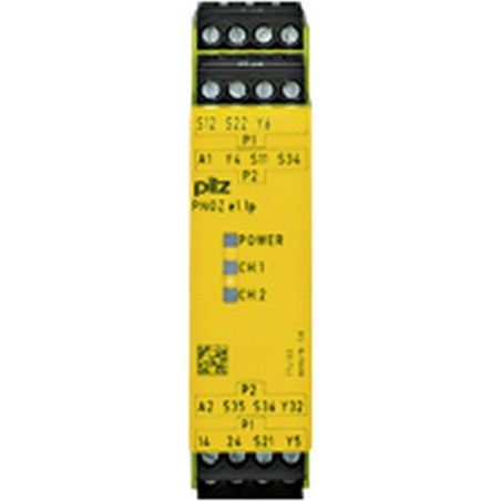 Releu de Siguranță PNOZ e1.1p 24VDC 2IN 5OUT | Electronic-mag.ro | Componente Electronice