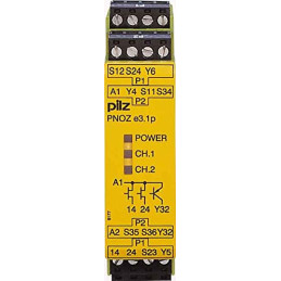 Releu de Siguranță PNOZ e3.1p 24VDC 2 IN 5 OUT | Electronic-mag.ro | Componente Electronice
