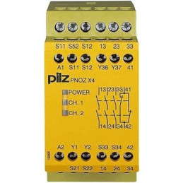 Releu de Siguranță PNOZ X4 24VDC pentru Șină DIN | Electronic-mag.ro | Componente Electronice