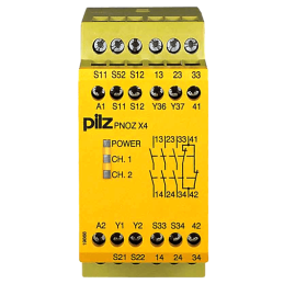 Releu de Siguranță PNOZ X4 230VAC 4-Căi | Electronic-mag.ro | Componente Electronice