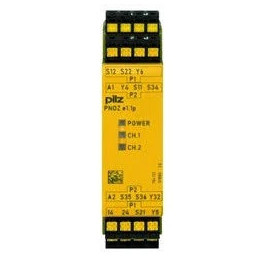 Releu de Siguranță PNOZ e1vp 24VDC 2IN 4OUT | Electronic-mag.ro | Componente Electronice