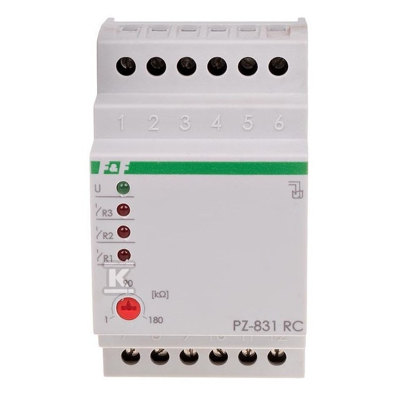Releu Monitorizare Nivel 230VAC SPDT x3 8A PZ-831RC | Electronic-mag.ro | Componente Electronice