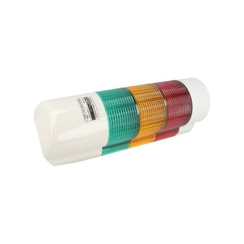 Semnalizator: coloană de semnalizare LED roşu/ambră/verde, QWTDL-WA-3-24-RAG | Electronic-mag.ro | Componente Electronice