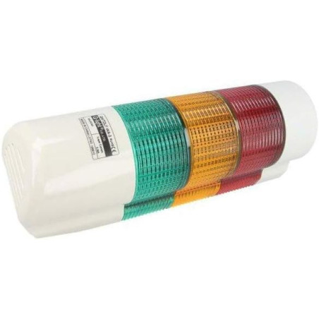 Semnalizator: coloană de semnalizare LED roşu/ambră/verde, QWTDL-WA-3-24-RAG | Electronic-mag.ro | Componente Electronice