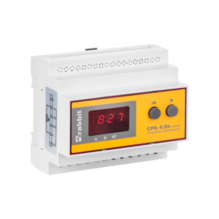 Întrerupător Temporizator 230VAC Șină DIN IP20 CPA 4.0N | Electronic-mag.ro | Componente Electronice