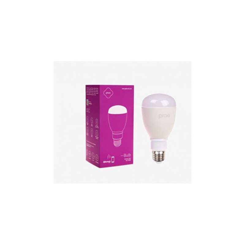 Lampă LED RGB E27 fără fir PROXI | Electronic-mag.ro | Componente Electronice