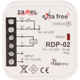 Controler LED EXTA FREE Cutie Metalică 10-14VDC NO x2 RDP-02 | Electronic-mag.ro | Componente Electronice