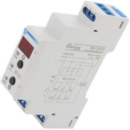 Timer 0,1s-10zile DPDT 24VDC pentru şină DIN IP20 | Electronic-mag.ro | Componente Electronice