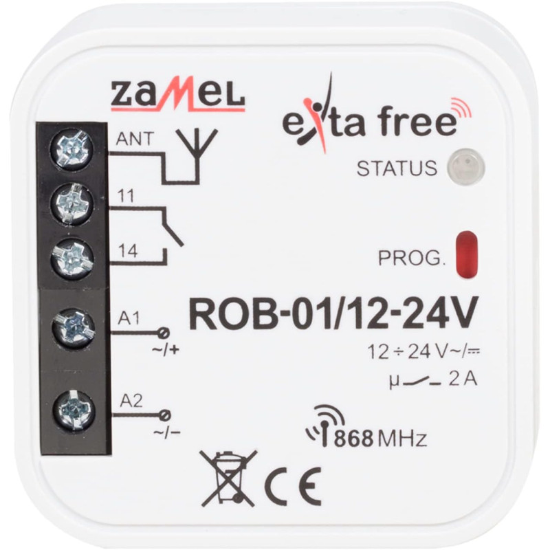 Receptor fără fir EXTA FREE 12-24V | Electronic-mag.ro | Componente Electronice Receptor fără fir EXTA FREE 12-24V | Electronic-mag.ro | Componente Electronice