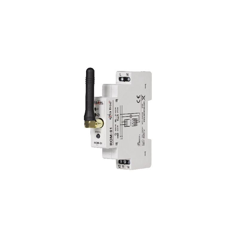 Receptor EXTA FREE pentru Șină DIN 230VAC 300m ROM-01 | Electronic-mag.ro | Componente Electronice Receptor EXTA FREE pentru Șină DIN 230VAC 300m ROM-01 | Electronic-mag.ro | Componente Electronice