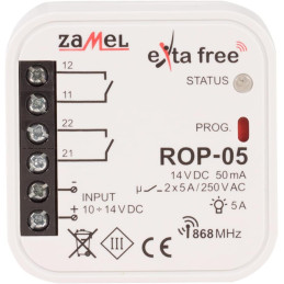 Receptor EXTA FREE în Cutie de Metal 10-14VDC NO x2 IP20 | Electronic-mag.ro | Componente Electronice
