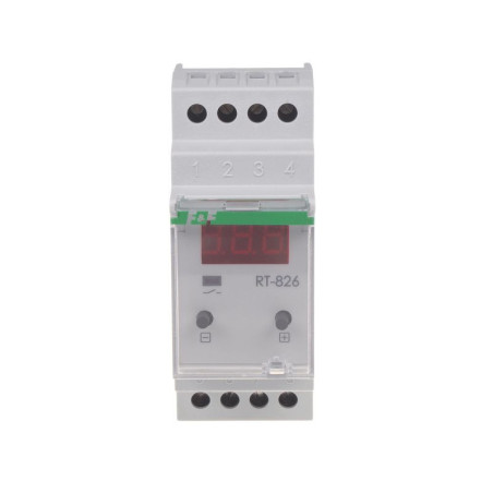 Regulator Temperatură SPST-NO OUT 2 OC pentru Șină DIN RT-826 | Electronic-mag.ro | Componente Electronice