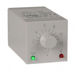 Timer 1-12s DPDT 230VAC/5A 24-48VAC/DC | Electronic-mag.ro | Componente Electronice