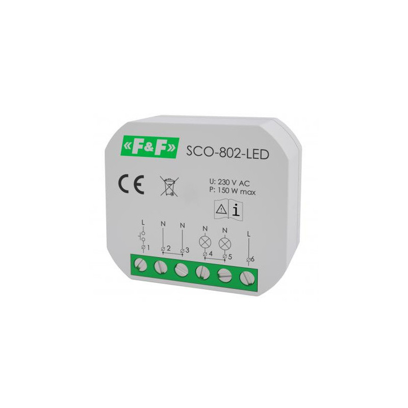Variator de Lumină 230V 350W SCO-802 | Electronic-mag.ro | Componente Electronice